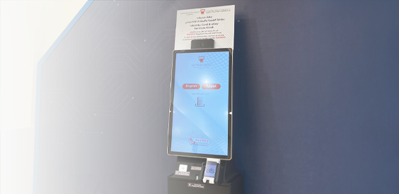 man working on digital charts